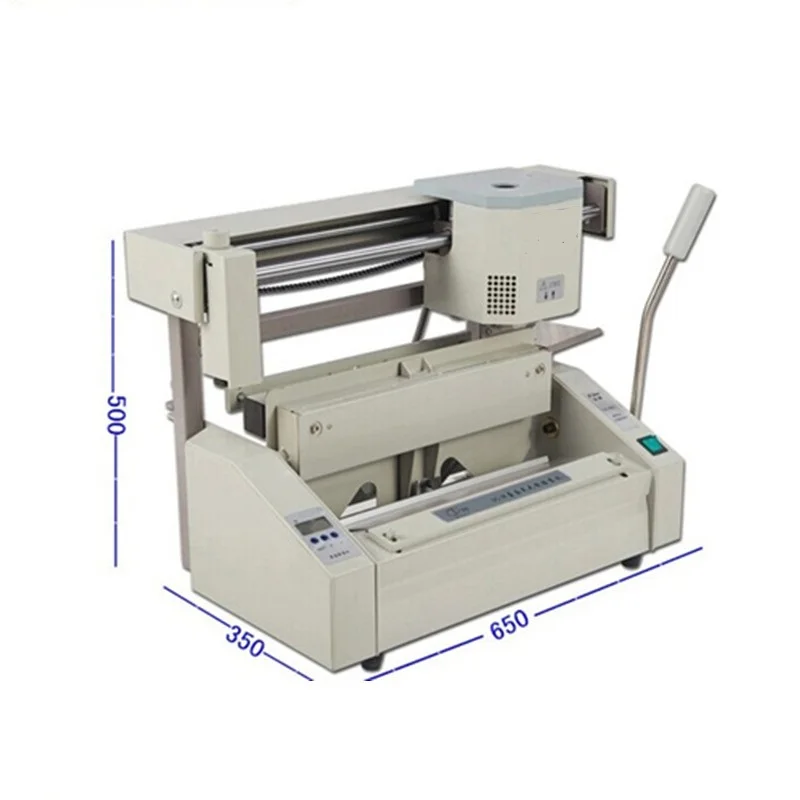 Rilegatrice automatica per libri con raccoglitore a copertina rigida perfetta con colla a caldo FN-30+