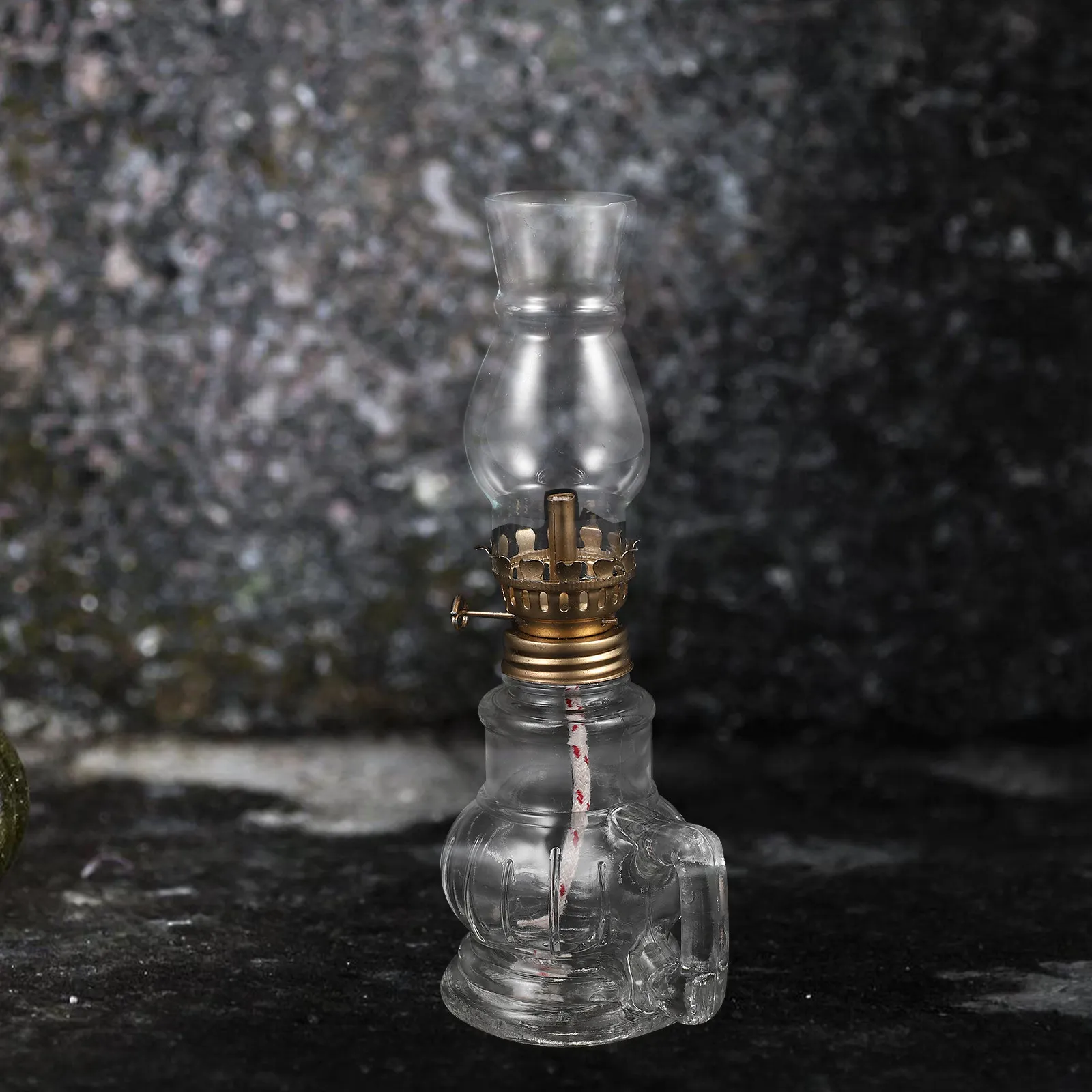 

Портативная ретро-лампа на масле из стекла для кемпинга, аварийного освещения, декоративного освещения, для дома и офиса