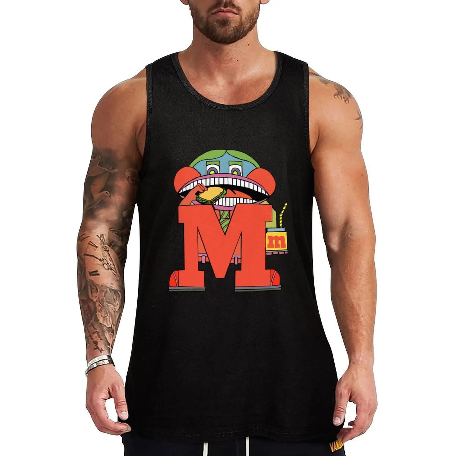 

Mister M Tank Top training weight vest gym t-shirts man gym t-shirts