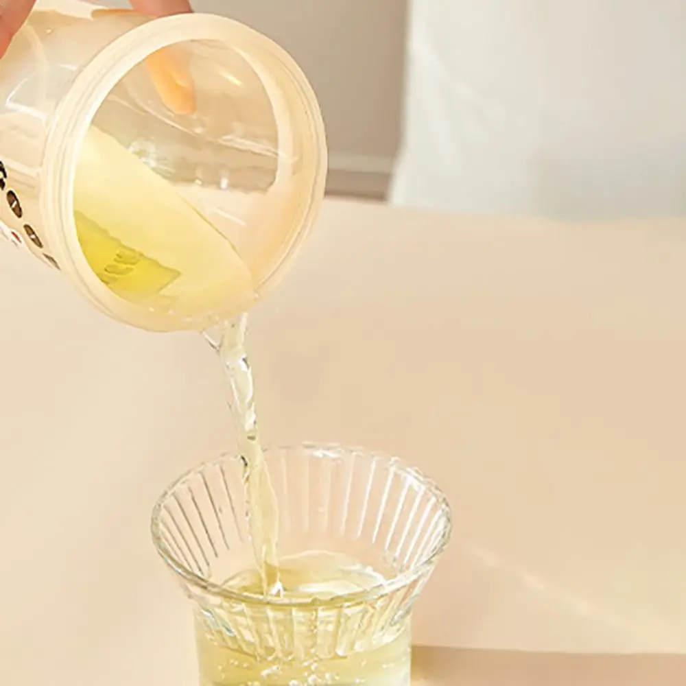 

Многоцелевой двухслойный фильтр для йогурта, пружинное давление с ложкой, чашка для овсянки для завтрака, герметичная пластиковая чашка для салата, офисная чашка