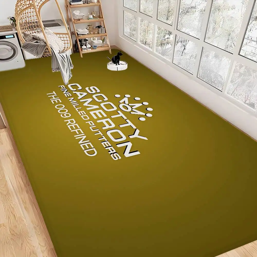 S-Scotty C-Cameron Floor Mat Retro Multiple Choice Living Room Kitchen Rug Non-Slip Modern Home Decor