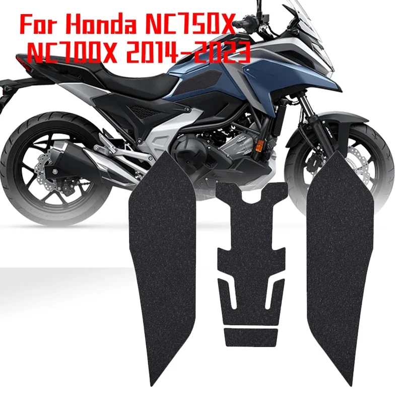 

For Honda NC750X NC700X pcs2023 motorcycle anti slip fuel oil tank pad side knee grip decal protector Sticke