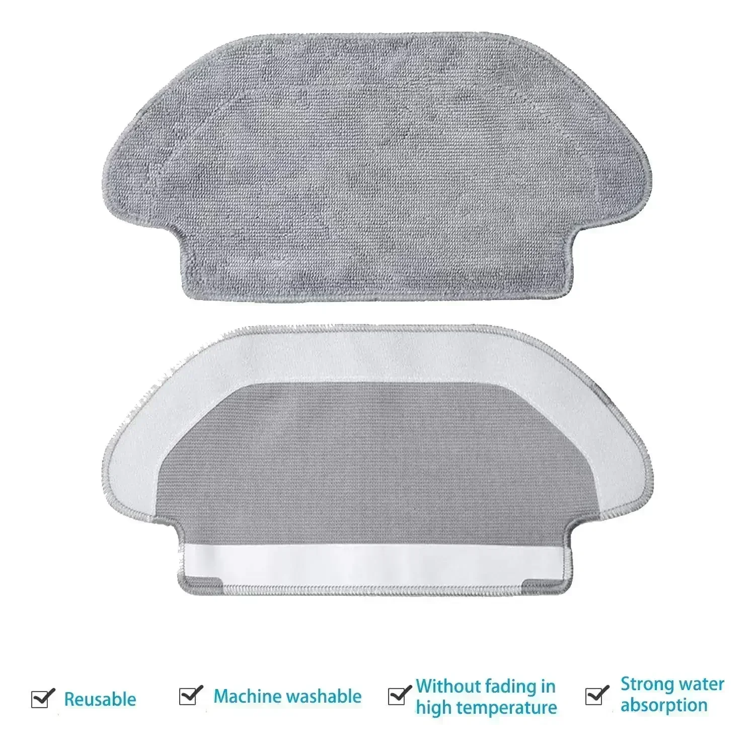 متوافق مع Xiaomi Mi Robot Vacuum Mop XMSTJQR2S / STYTJ02YM /2S Mop Pro أجزاء فرشاة جانبية رئيسية ممسحة فلتر Hepa