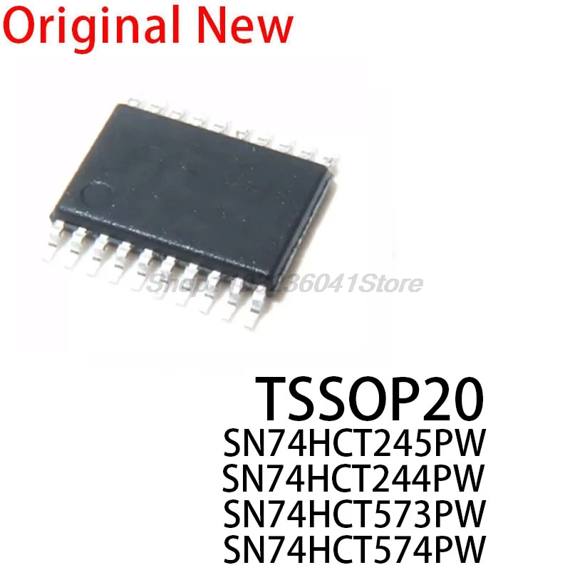 10PCS New and Original IC SN74HCT245PW SN74HCT244PW SN74HCT573PW SN74HCT574PW SN74HCT595PW SN74HCT4051PW SN74HCT4053PW PW PWR