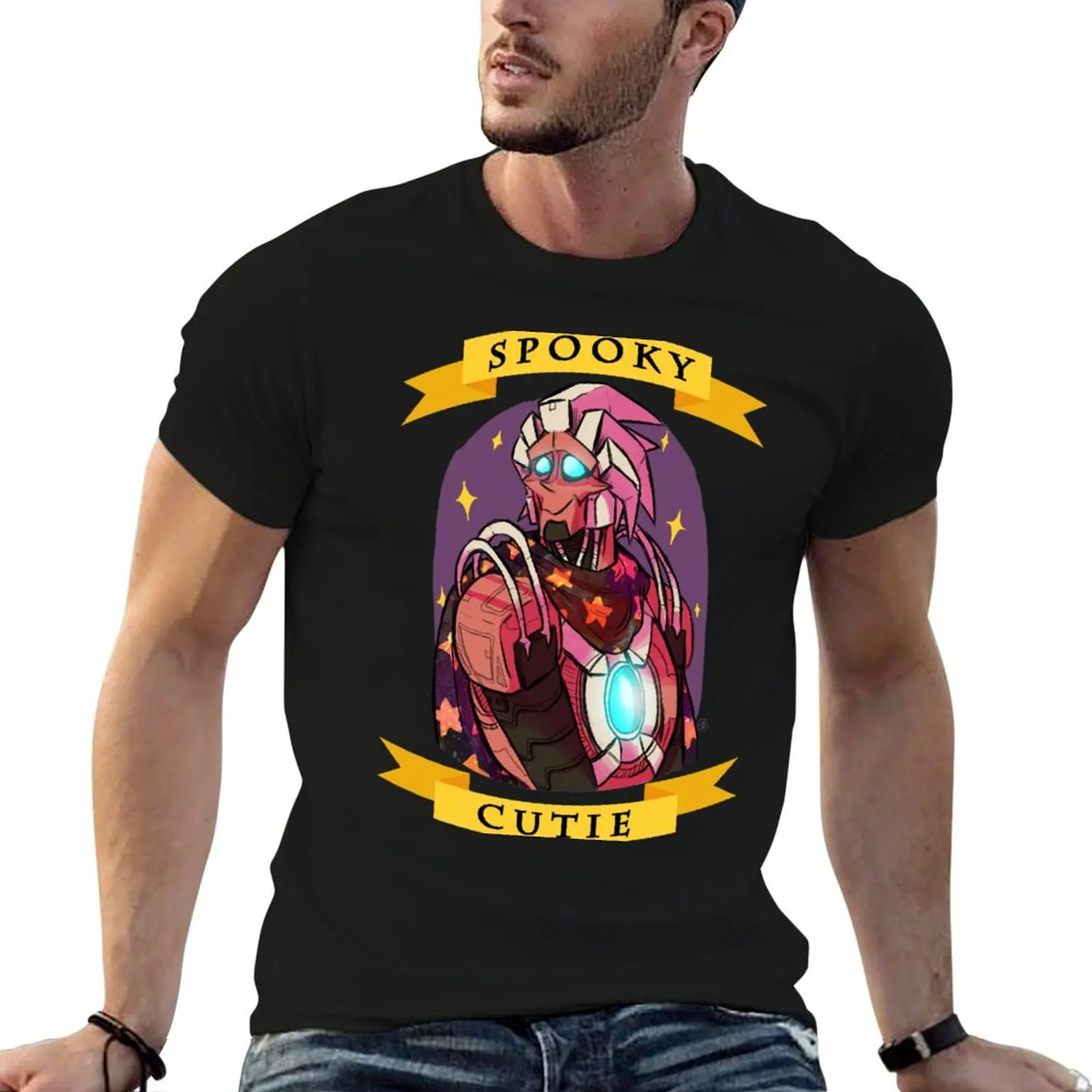 Spooky Cutie Necrobot T-Shirt Standard Fit Solid Tee Shirt