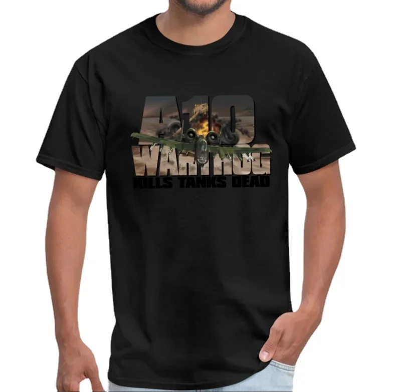 

US Air Force Tank Killer A-10 Warthog Attack Aircraft T-Shirt. Summer Cotton Short Sleeve O-Neck Men's T Shirt New S-3XL