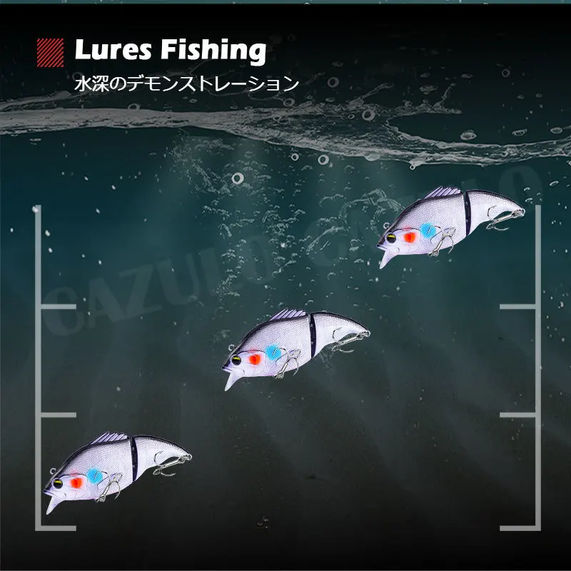 2022 Fishing Lure Vibration Swimbait 75mm 13g Slow Sinking Two Knot Wobblers Peche A La Carpe Isca Artificial Fishing Accesorios