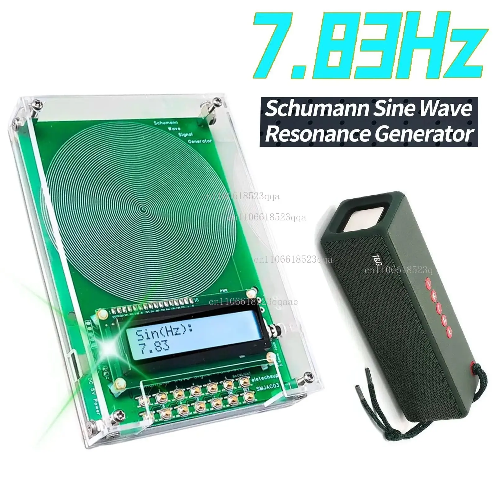 7.83HZ Schumann wave generator natural biological healing ultra-low frequency pulse generator 3.5MM audio resonance