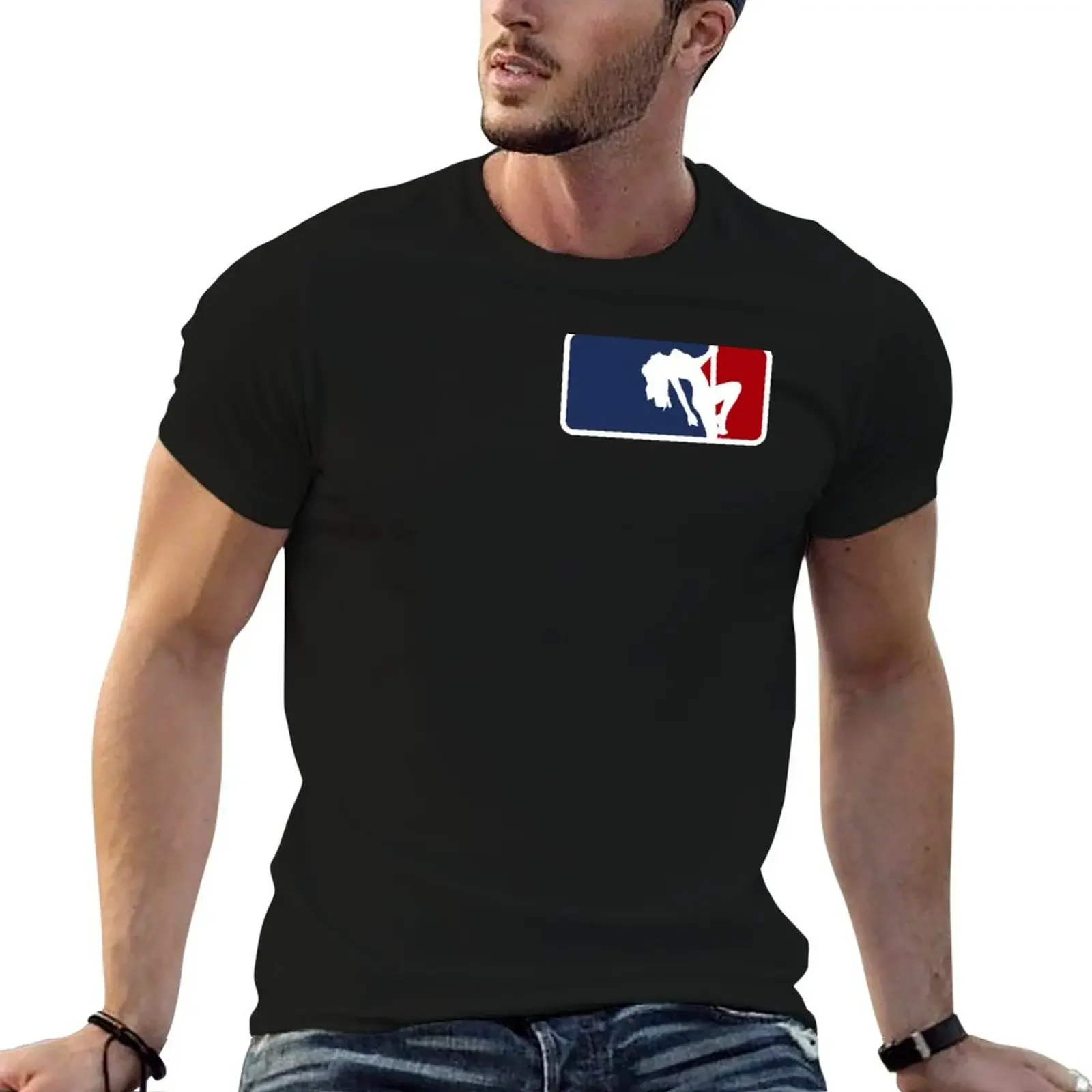 Sexy pole dance World league T-Shirt rapper graphic tees baggy shirts summer tops mens t shirts casual stylish