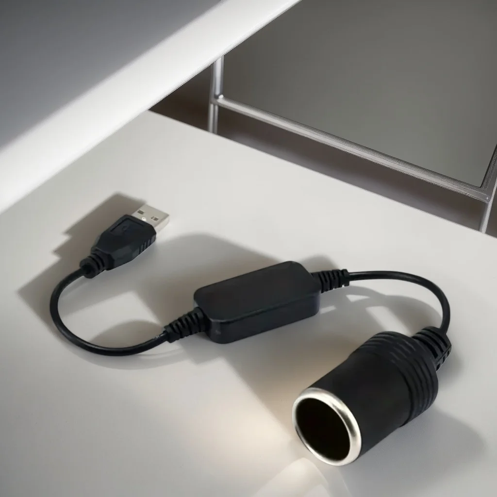 

1 шт. адаптер автомобильного прикуривателя-12 В «папа» на 5 В/2 А «мама» USB-конвертер (аксессуар для автомобильной электроники)