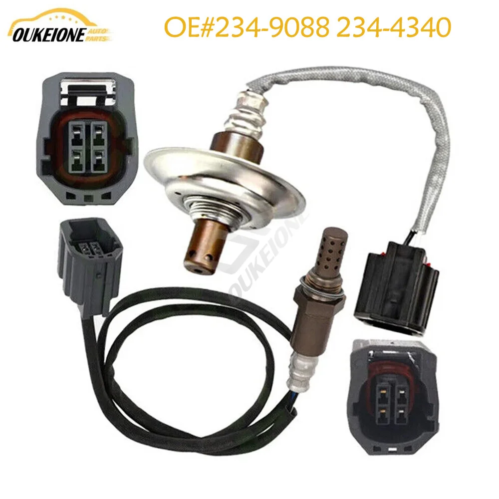 

Для Mazda MX-5 Miata 2.0L L4 2006 2007 2008 Датчик кислорода Upstream Donwstream Sensor 1 2 Lambda 4 провода 234-9088 234-4340