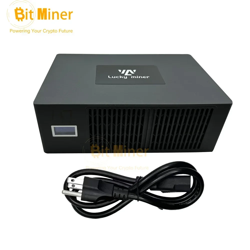 Lucky Miner-Machine de minage domestique silencieuse, BTC, BCH, DGB, 12V, 5A PSU, Hashrate, WiFi, 400TH, S, Bitaxe, Nouveau, LV08