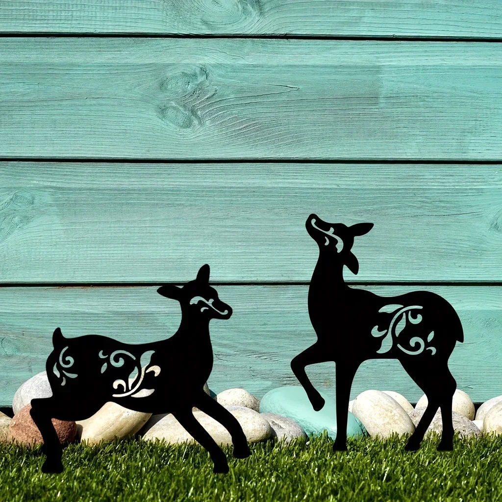 

Gardener Beautiful Outdoor Decoration Metal Deer Stake Statue for Garden Party Decor for Home Garden Yard Art Patio Decorations