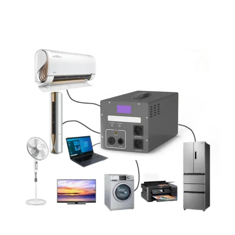 200W Portable Power Outdoor 110/230V AC Outlet High Quality Lithium Ion Rechargeable Battery Camping Portable Power Pack