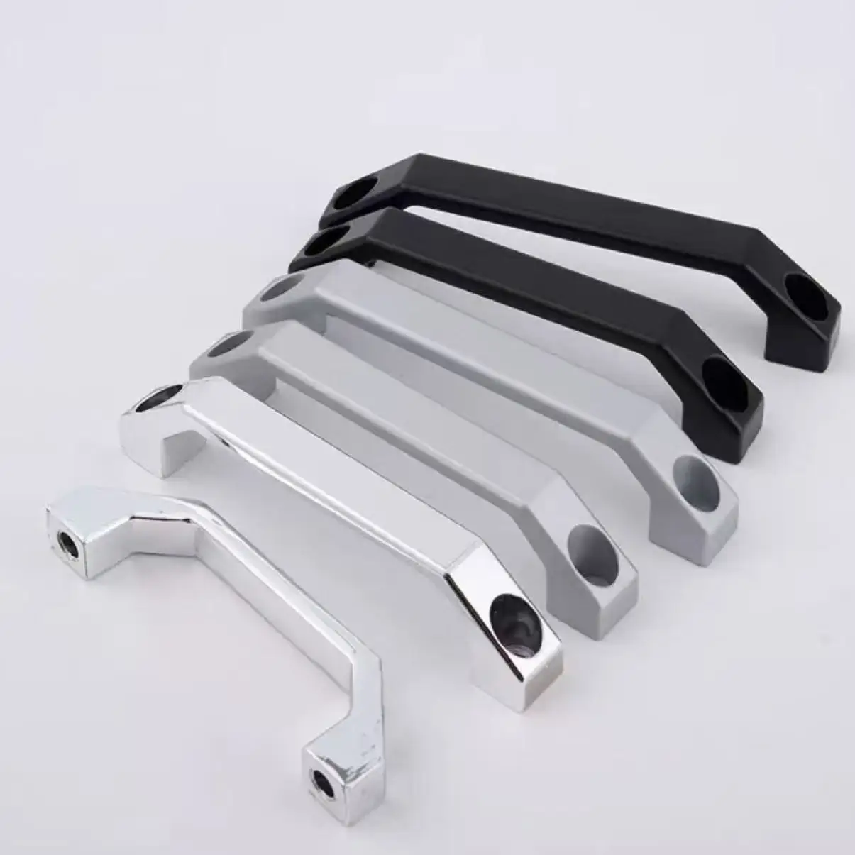 1 Stück Türgriff, U-förmiger Griff aus Aluminiumlegierung, quadratischer Schranktürgriff für Koffer, Möbel, Schubladen, Kleiderschrank, Fenstergriffe
