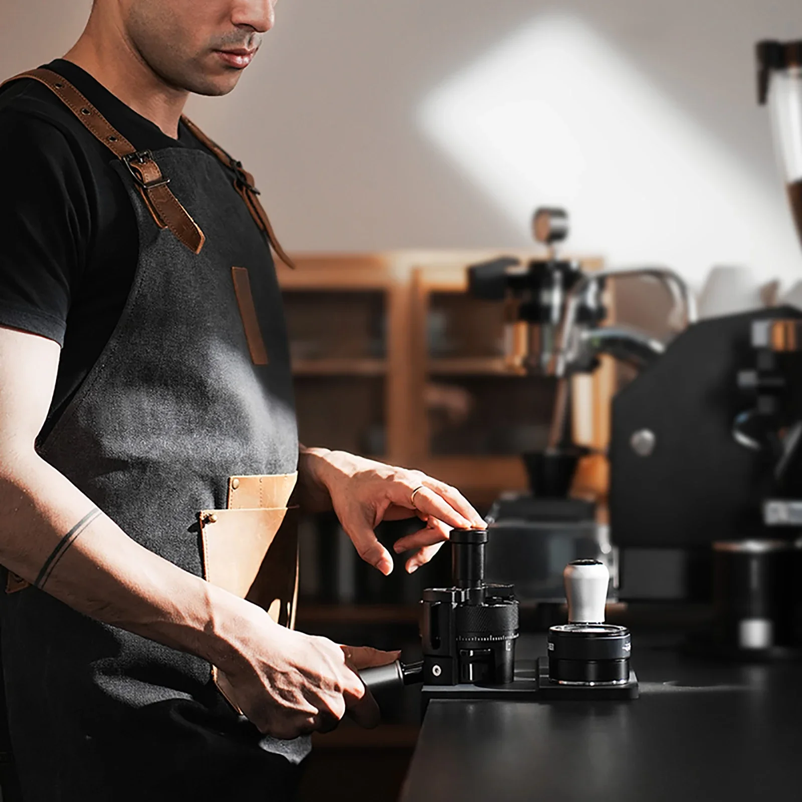 MHW-3BOMBER SE Pro Needle Distributor 58mm Espresso WDT Distribution Tool Coffee Stirrer Professional Barista Coffee Accessories