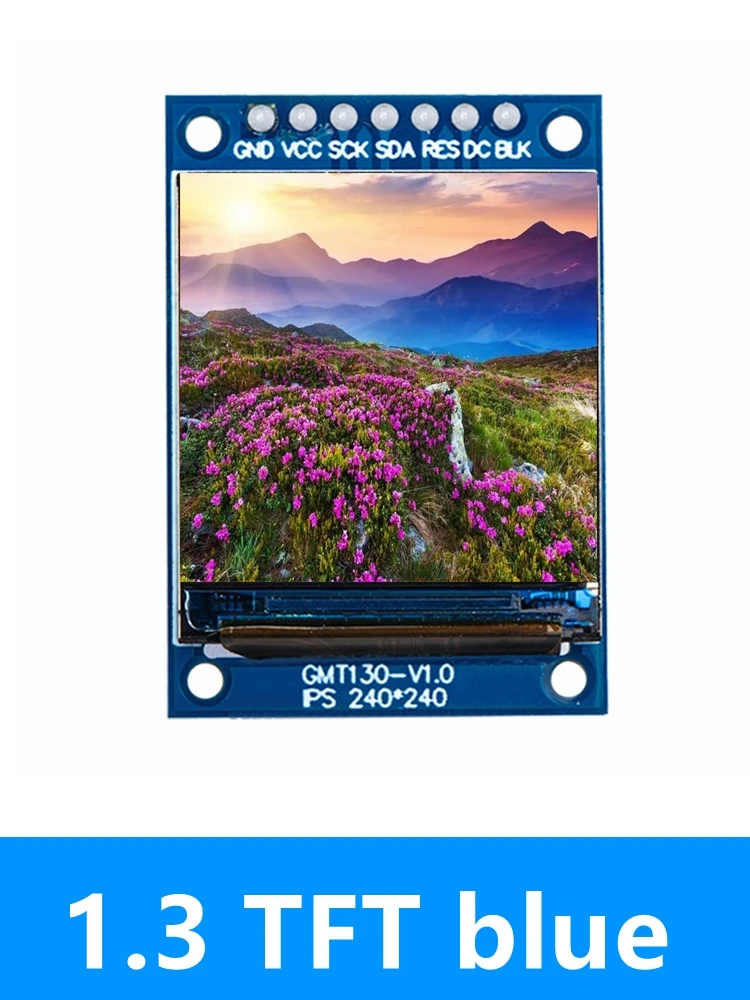 1,3 Zoll IPS LCD Display Modul 240x240 Mit ST7735 – SPI Farbdisplay Für DIY & Embedded