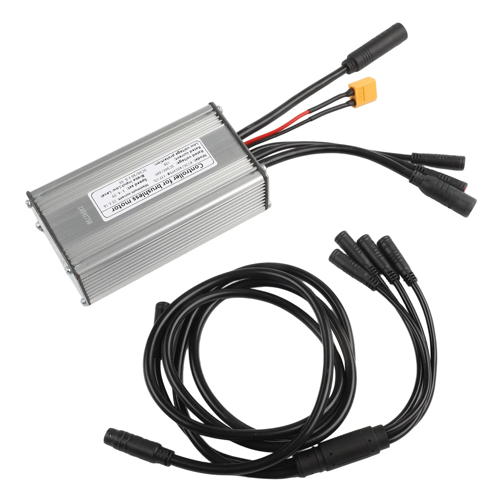 E-bike Upgrade About 520g 36V 25A Controller E-bike Controller Brushless Motor Aluminum Alloy Shell Steady Speed Control