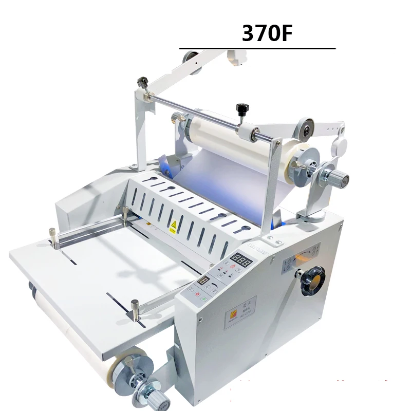 

VC370 Steel Roll Laminating Machine Hot Cold Laminating machine belt peritoneal laminator Anti-curling Automatic take-up