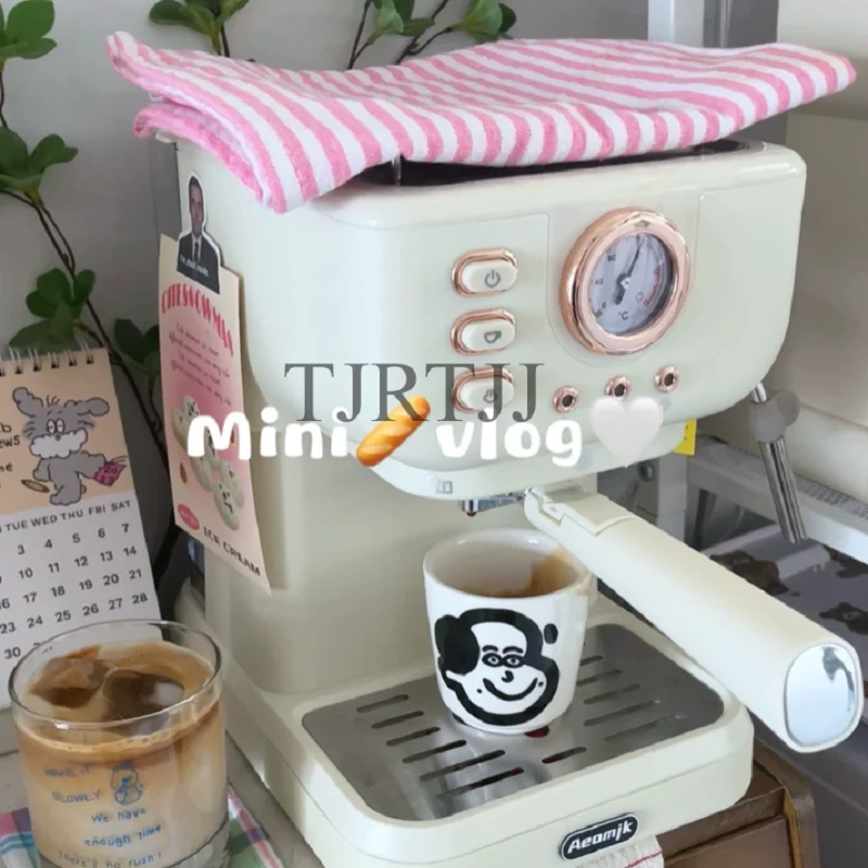 Hot Selling Professional Semi Automatic Home Restaurant Cafe Electric Coffee Maker Espresso Machine for Office