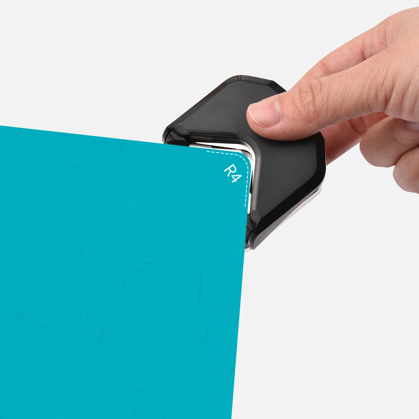 الزاوية المستدير R4 البسيطة المحمولة الزاوية المستديرة المتقلب القاطع 4 مللي متر لبطاقة الحرفية سجل القصاصات ورق التغليف ملصق DIY بها بنفسك مشاريع