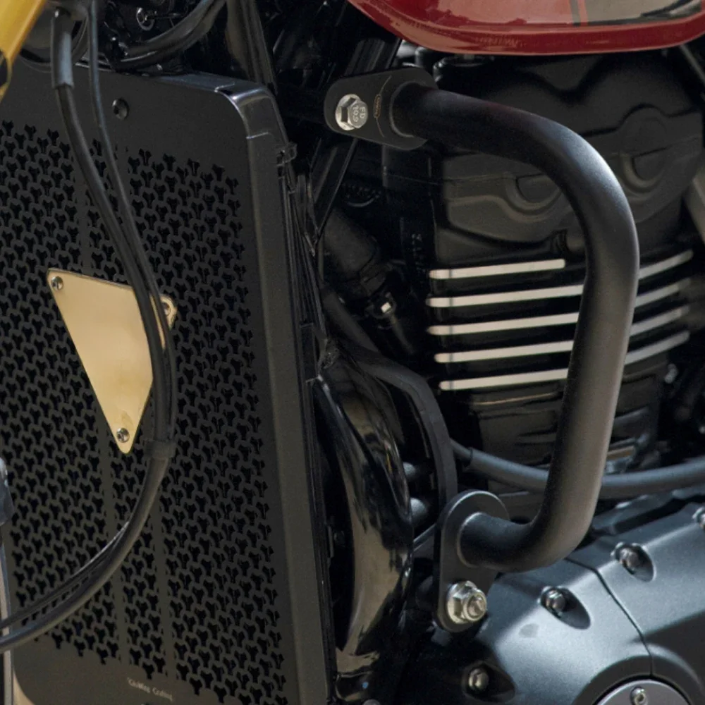 Für Scrambler 400X Geschwindigkeit 400 2024 2025 Motorrad Zubehör Crash Bar Rahmen Motor Schutz Stoßstange Schutz