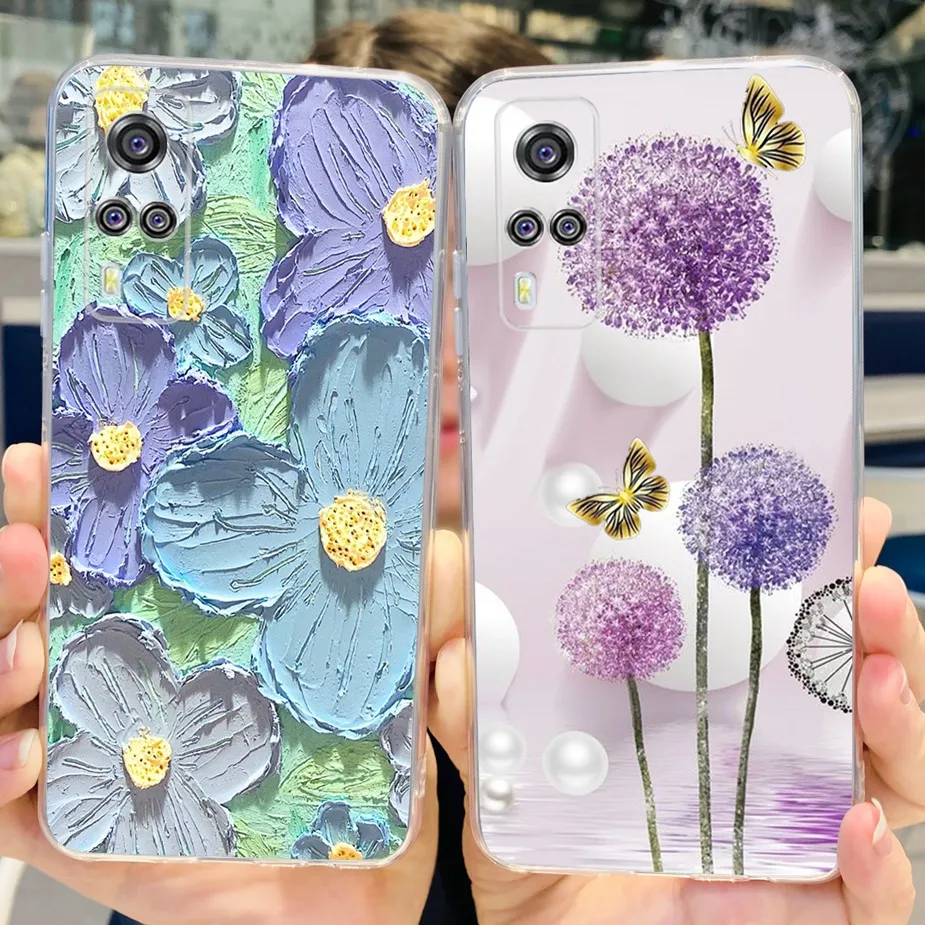 For Vivo Y31 Case Vivo Y51a V2031 Cute Fashion Painted Cover Soft Silicone Phone Cases For Vivo Y51 2020 December VivoY31 Fundas