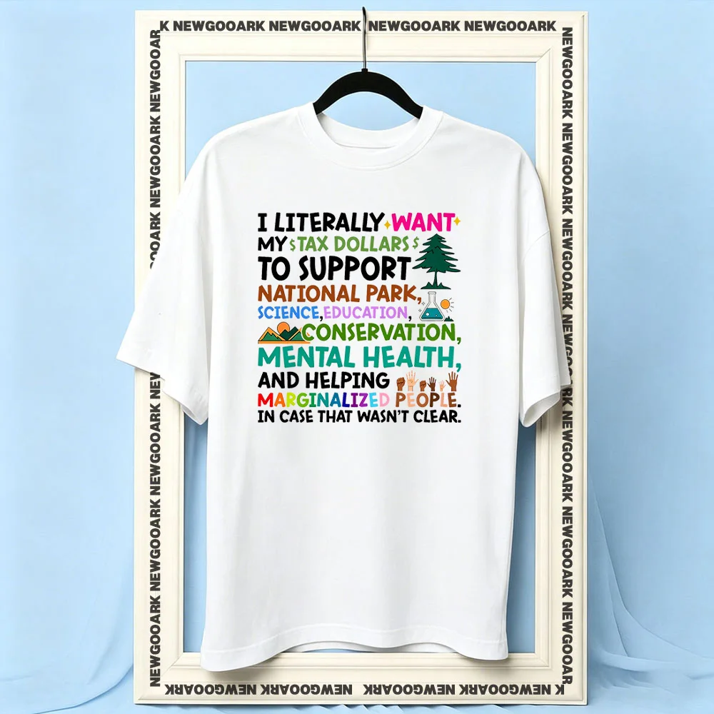 Activism National Parks Mental Health Earth Day Shirt Woman Man Summer Cotton Graphic T Shirts Adult Camisetas Short-sleev