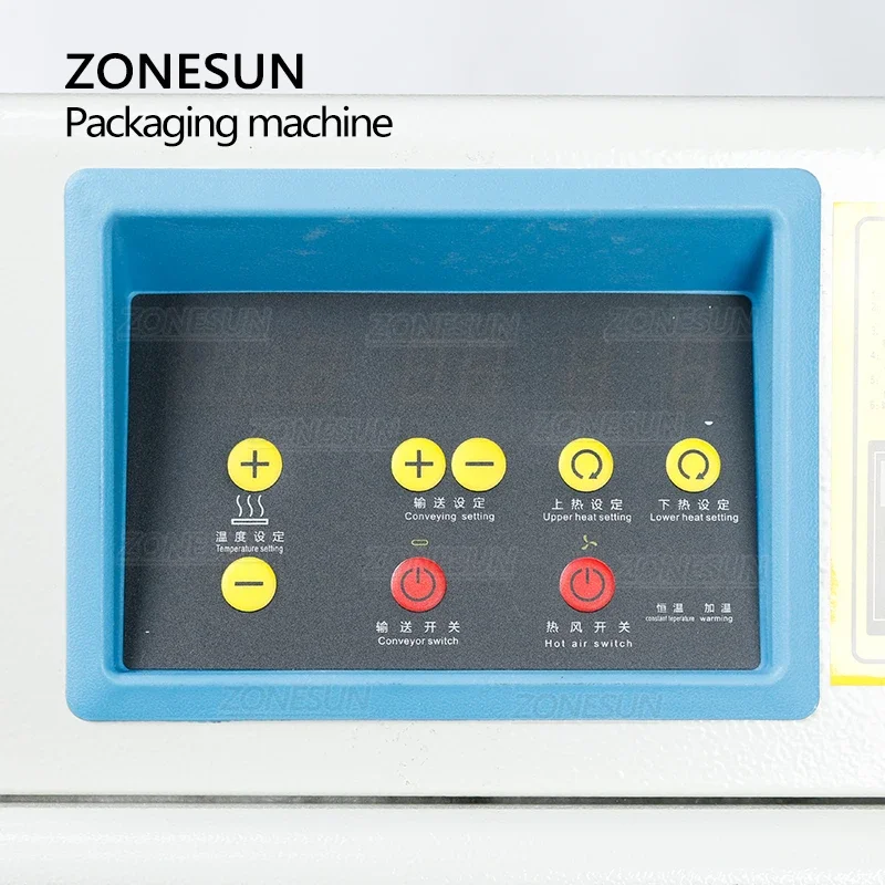 

ZONESUN ZS-BSN4020 Heat Shrink Film Wrapping Machine Packaging Cosmetics Book Food CD Cookie Card Packing Machine