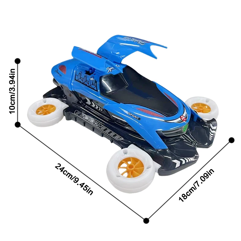 Stunt and Cool Transformable Flying Car, Boys' Cool Electric Toy Car, Holiday Gift, 360 ° Rotation