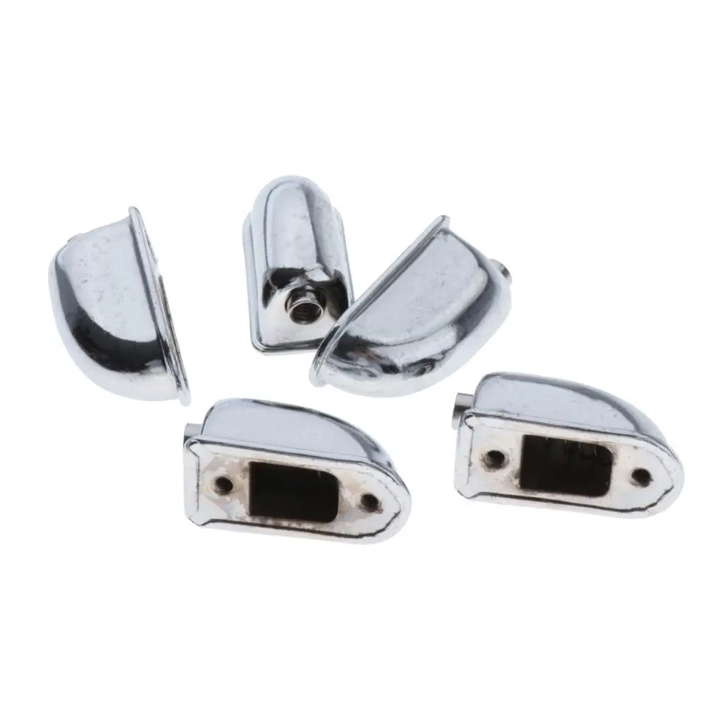 5 Stück End Tom Drum Snare Drum Lugs Edelstahl