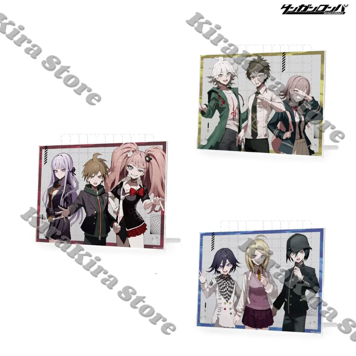 

Nanami ChiaKi Danganronpa Acrylic Panel Decoration Nagito Komaeda Cosplay Stand Figure Model Kokichi Oma Anime Collect Ornaments