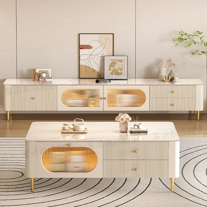 Aesthetic Minimalist Tv Stands Storage Organizer Craft Princess Tv Table Modern Living Room Designer Muebles Salon Furniture