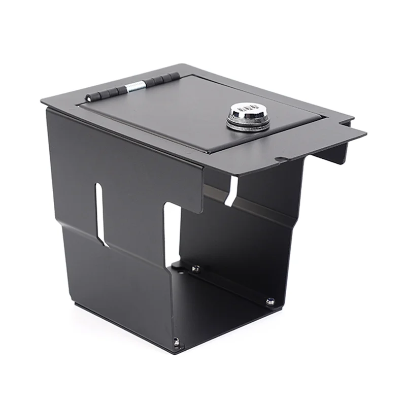 

Car Armrest Safe Box Center Console Storage Organizer For Toyota 4Runner 2010-2024 Accessories, 3-Digit Combination Lock