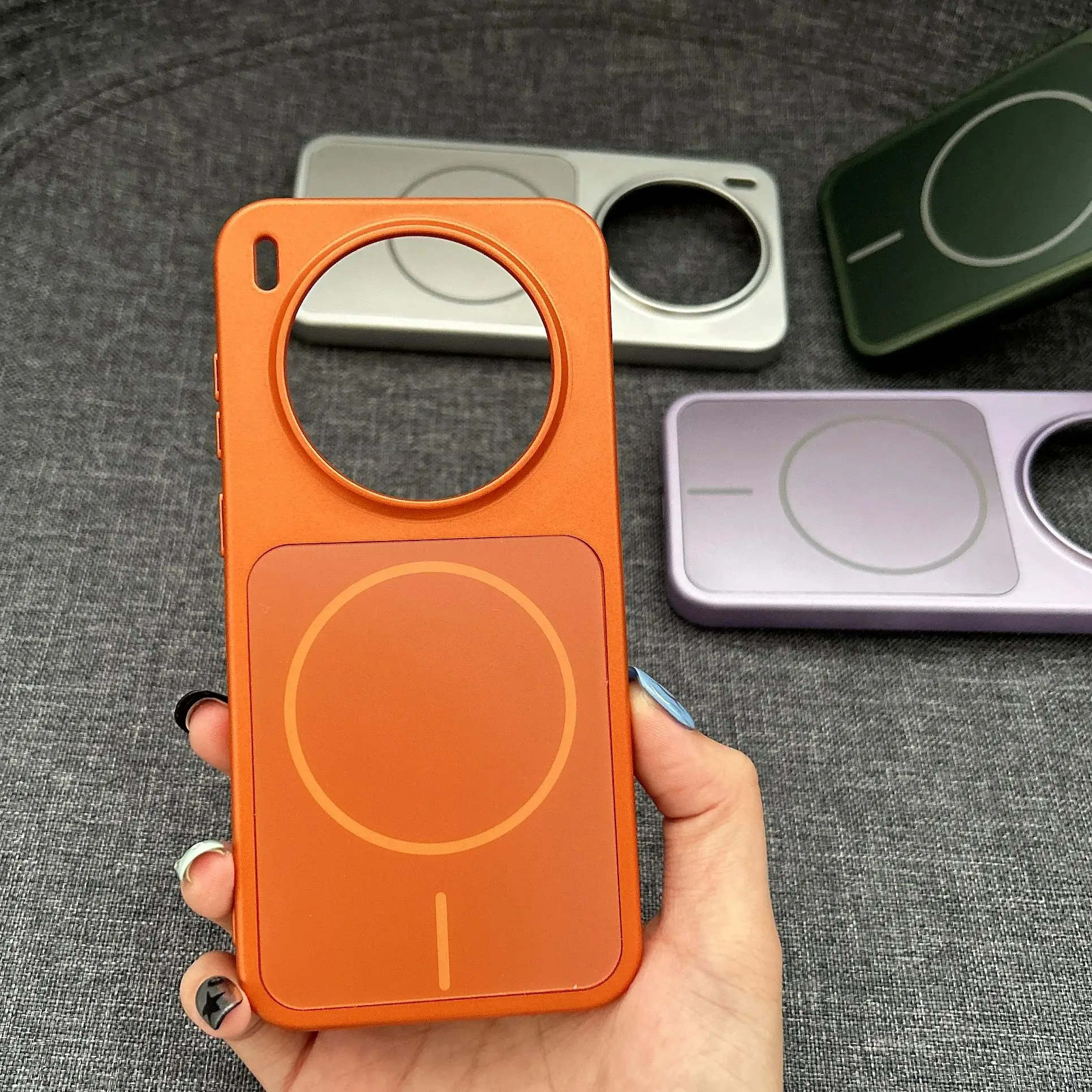 Rugged PC Armor AG Matte For Magsafe Magnetic Case For VIVO X300 Pro Wireless Charging Shockproof Protection Hard Cover Funda - Image 5