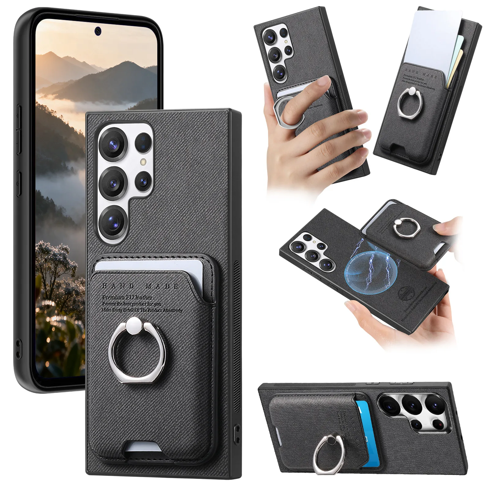 Für Samsung S26 Ultra S25 Rand S24 S23 S22 Plus S21 FE Telefon Fall Abnehmbare Leder Galaxy A17 A07 A06 A56 A36 A26 A16 A06 4G – Detail 17