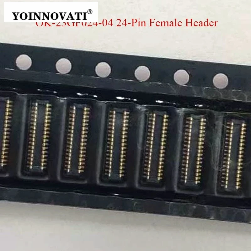 10pcs OK-23GF024-04 Original Connector | 24-Pin Female Header & Male Header with 0.4mm Pitch for Board-to-Board