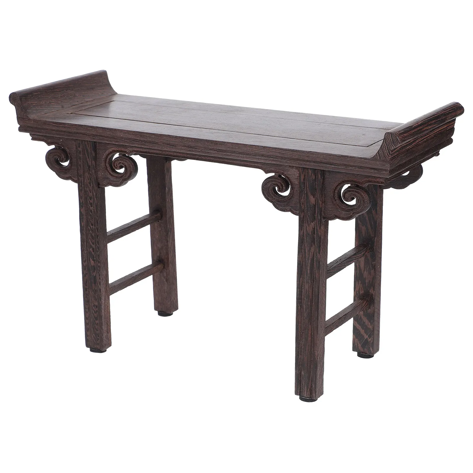 

Oriental Wooden Bonsai Base Sturdy Wood Display Stand Flowerpot Holder for Home Garden Tabletop Plant Display Vase Teapot Base