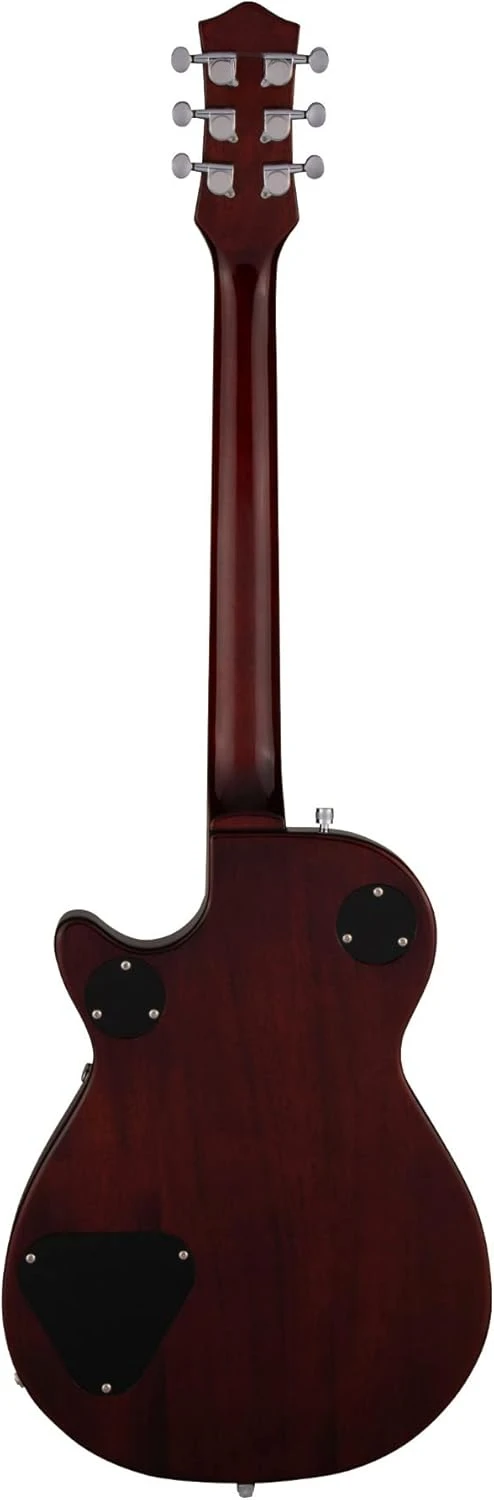 6-String Electric Guitar with V-Stoptail, 12-Inch Laurel Fingerboard, and Set-Neck (Right-Handed, Firestick Red)