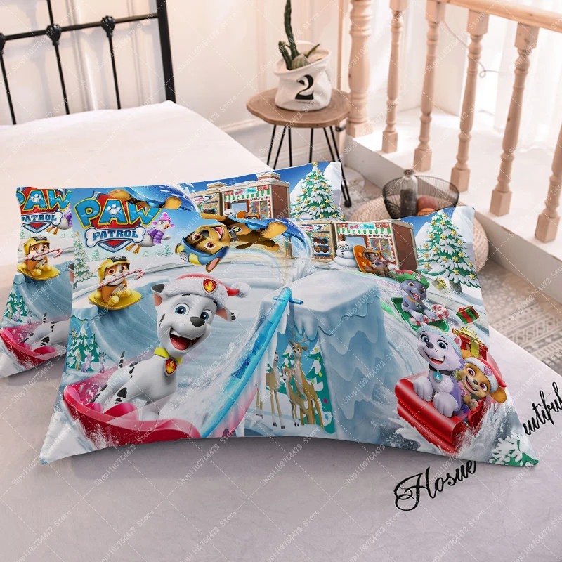 PAW ronds Kids Bedroom federa Cartoon Cute federa Anime Printed Pillow Cover Bed Sofa Decor accessori regalo di natale