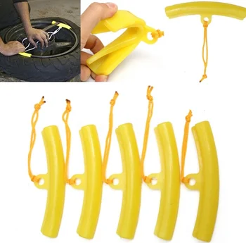 Protecteur de jante de roue en alliage, 5 pièces, pour pneu de moto, suppression du bord, couverture souple, Protection des pièces extérieures, moulures de style