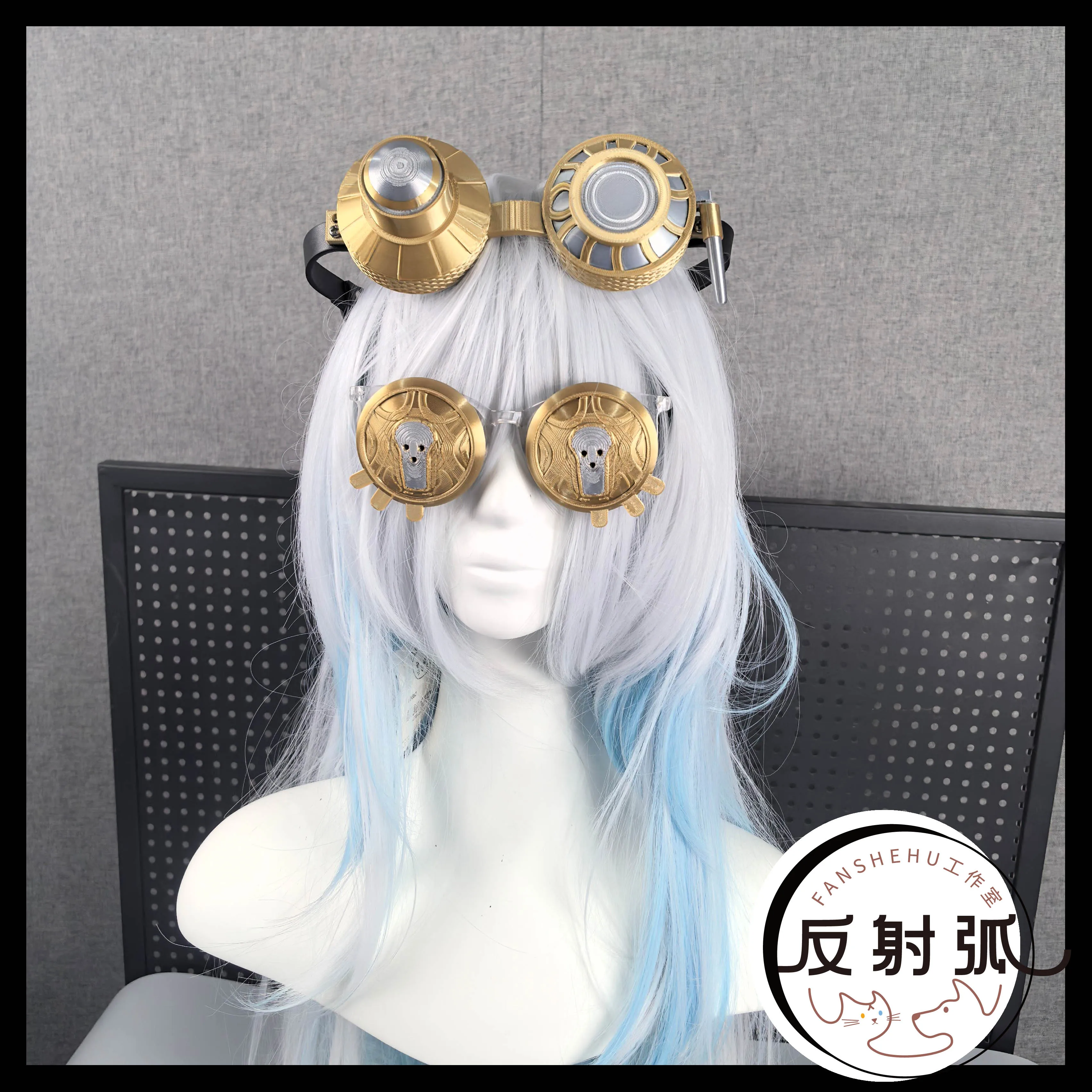Game Identity V The Mechanic Tracy Reznik  eye headdress Cosplay Props Halloween Carnival Cosplay Party Props Accessories
