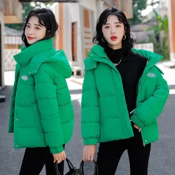 Winter Puffer Parkas Women's Thicken Warm Hooded Jacket Coat 2024 New Winter Jacket Student Snow Wear Cotton Coat Woman Outwear