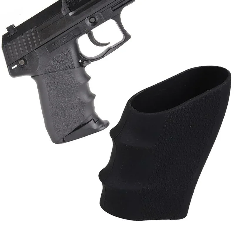 EWOLF Rubber Grip Sleeve Full Size Anti Slip Fits For Glock17 19 20 26, S&W, Sigma, SIG Sauer, Ruger, Colt, Beretta Models