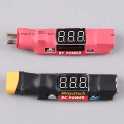 High Quality Mayatech 3 in 1 Lipo Battery Discharge Tester USB Discharge Indicator With T Plug XT60 Plug For RC Drone Models
