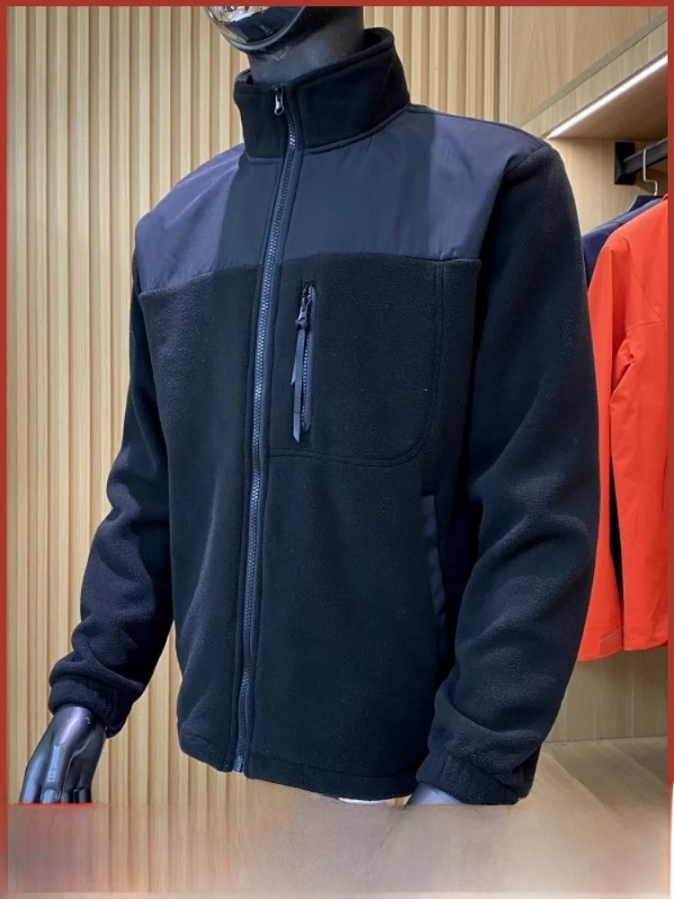 

Высокоэффективный теплый Fce повседневный уличный ветрозащитный осенне-зимний жилет для пар с воротником-стойкой, мужской жилет из полиэфирного волокна