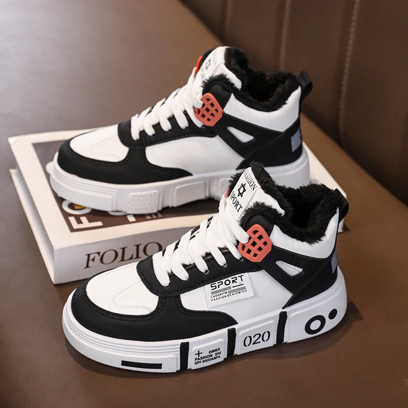 

Зимняя теплая мягкая модная мужская и женская спортивная обувь, противоскользящие универсальные кроссовки с отскоком, легкая повседневная обувь на шнуровке