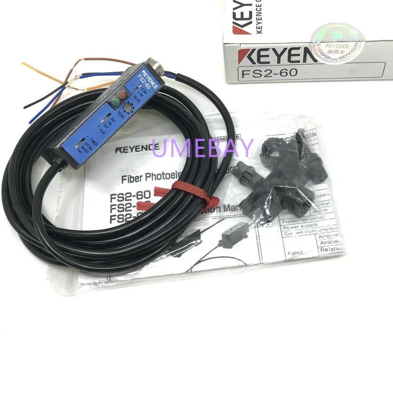 1PCS     KEYENCE  Fiber Amplifier    FS2-60   FS2-60P