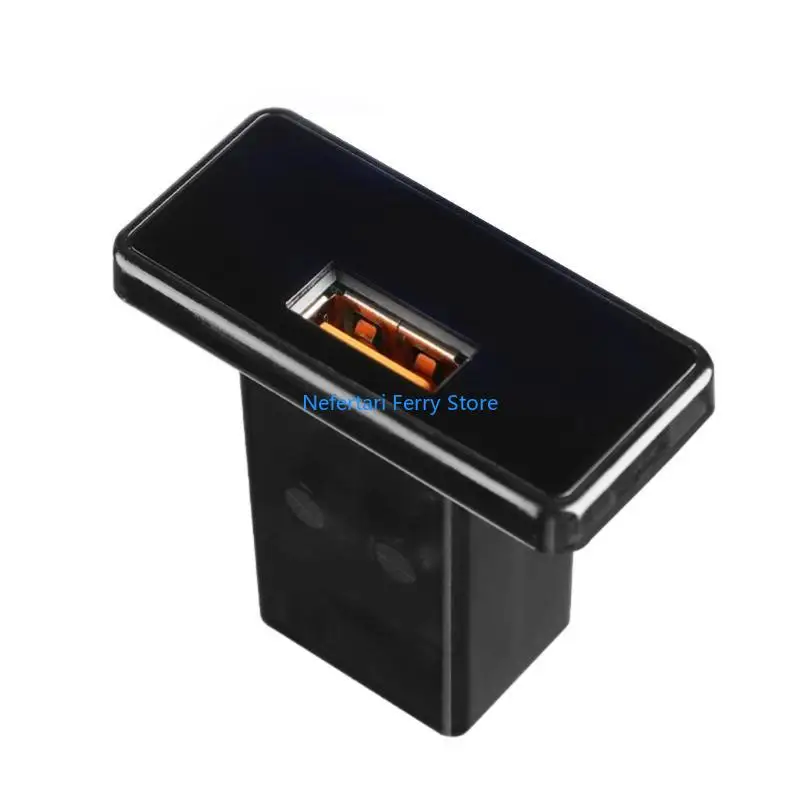 

A9BD USB C Car Fast Charging Block USB Outlet 12V Sockets for Smartphones