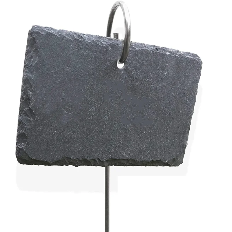 

MCGS-Slate Plant Labels Garden Plant Markers Labels Greenhouse Accessories Garden Stakes, 60PCS